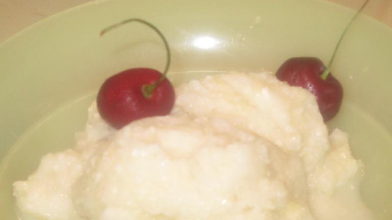 Almond Ice Cream (Dairy Free) Created by kellychris