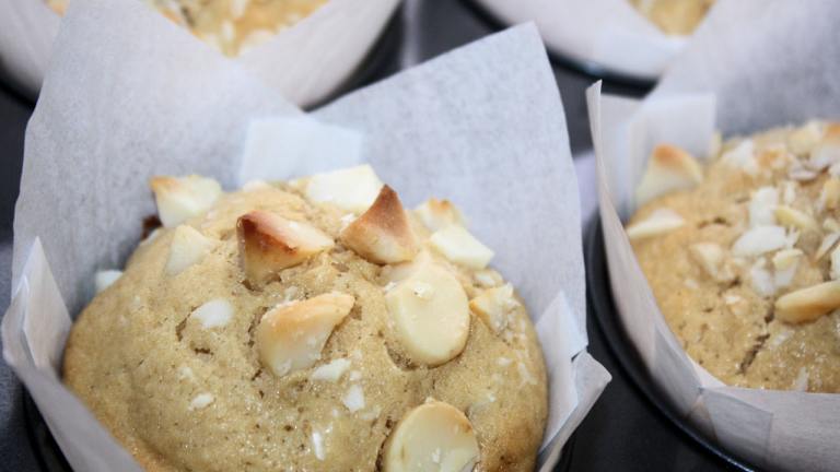 Brown Sugar Macadamia Nut Muffins Created by Jubes