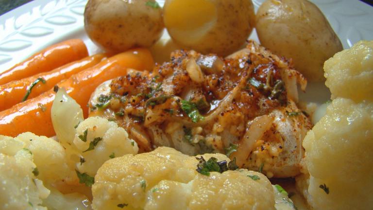 Algarve Oven-Baked Codfish With Cauliflower (Pescada Assada) Created by Derf2440
