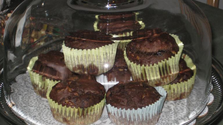 Chocolate Chocolate Chip Banana Muffins Created by ddav0962