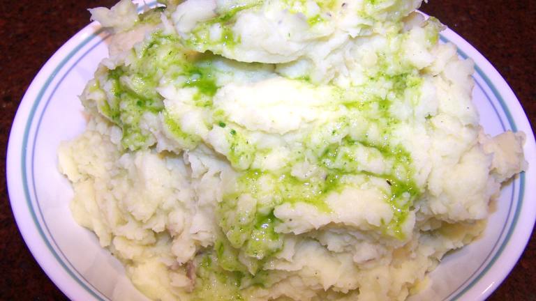 Chive and Parsley Mashed Potatoes Created by Rita1652