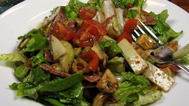 Italian Chef's Salad Created by dianegrapegrower