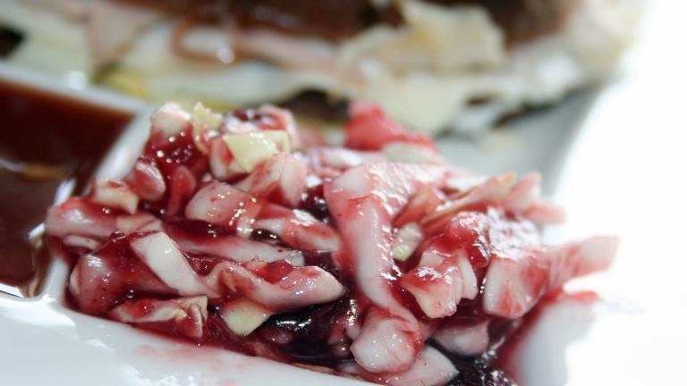 Swedish Cabbage and Cranberry Salad Created by Tinkerbell