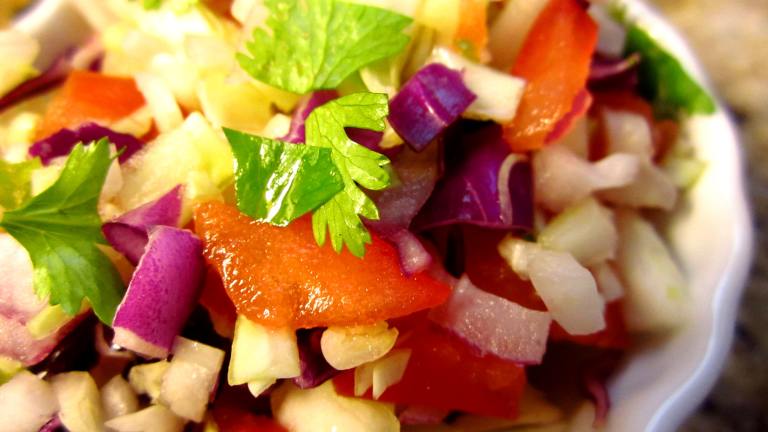 Cabbage Salsa created by gailanng