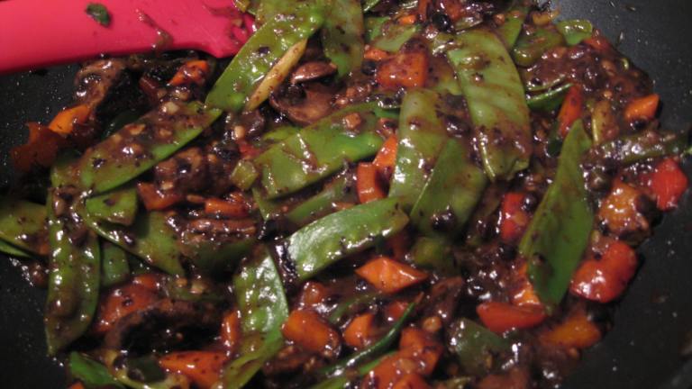 Stir-fry Vegetables in Black Bean Sauce Created by BarbryT