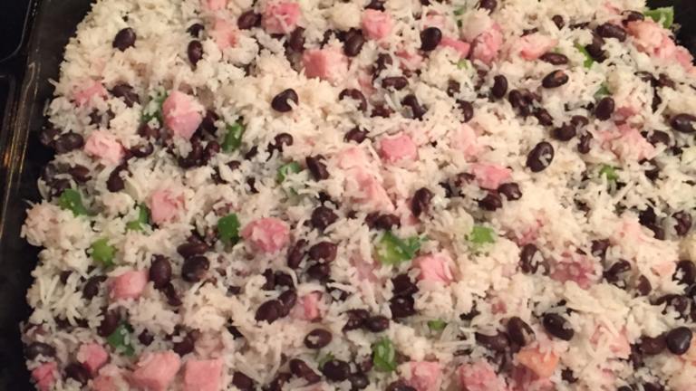 Cuban Ham, Rice and Black Bean Casserole created by Anonymous