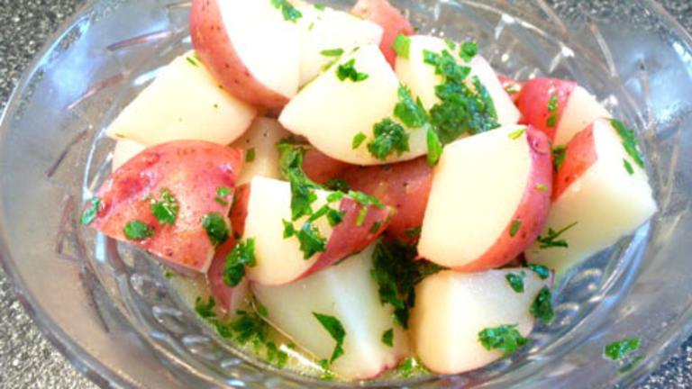 Lemon Parsley Potatoes created by Outta Here
