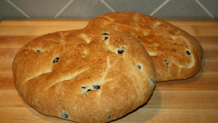 Olive Fougasse (Rustic Bread) -- Abm Created by queenbeatrice
