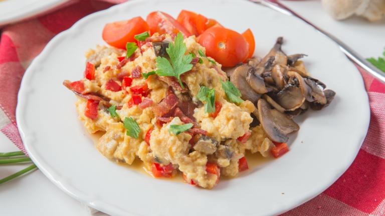 Bakinbaby's Egg & Mushroom Breakfast created by anniesnomsblog