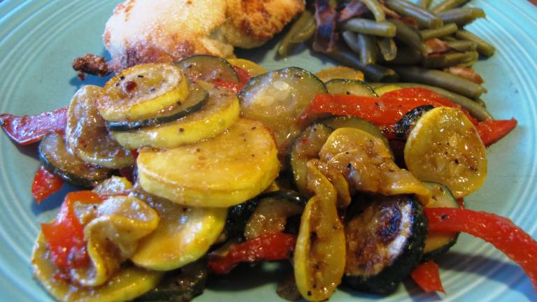 Squash and Pepper Saute Created by loof751