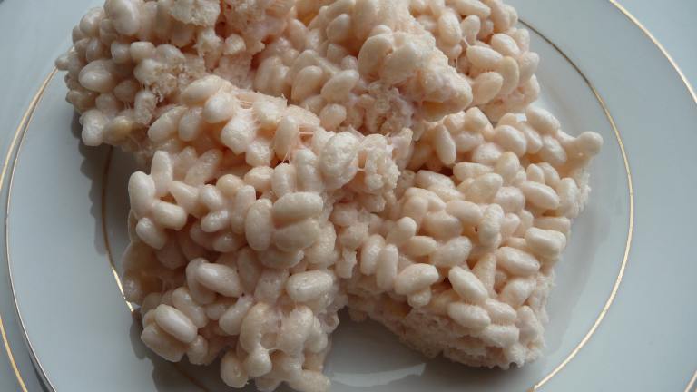Healthier Rice Krispie Squares Created by Tea Jenny