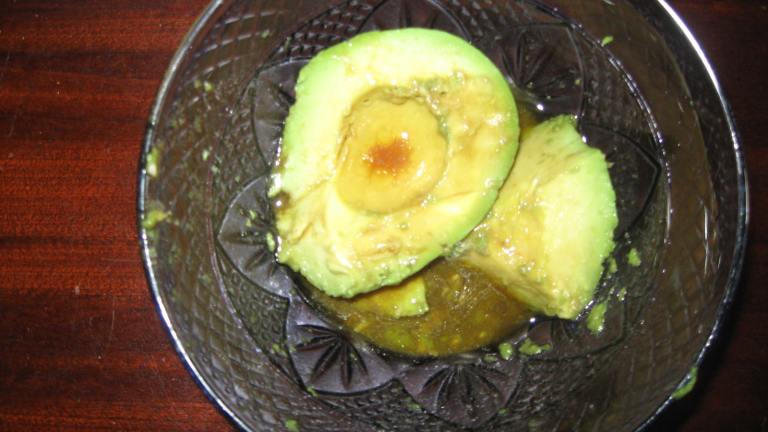 Avocado With Simple Dressing Created by XandersMom