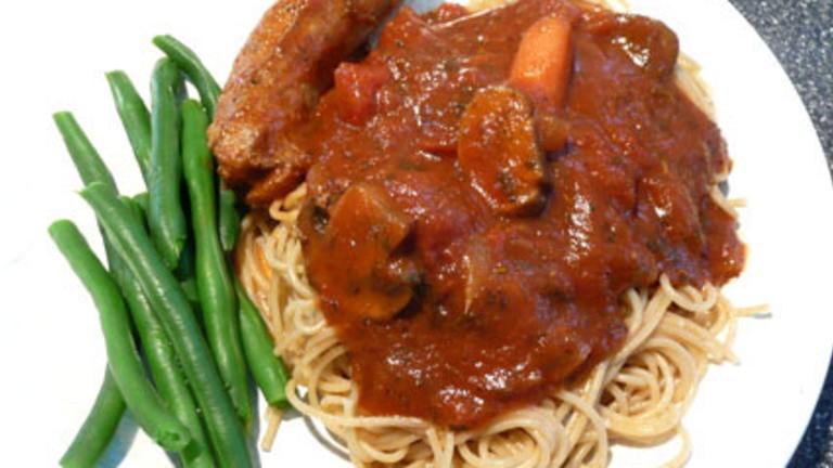 Mama's Spaghetti Sauce With Italian Sausage created by Outta Here