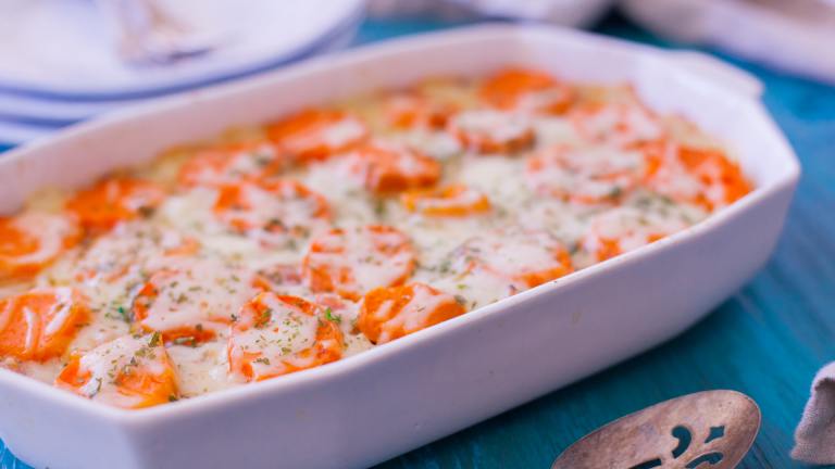Cheesy Ham and Sweet Potato Casserole Recipe - Food.com