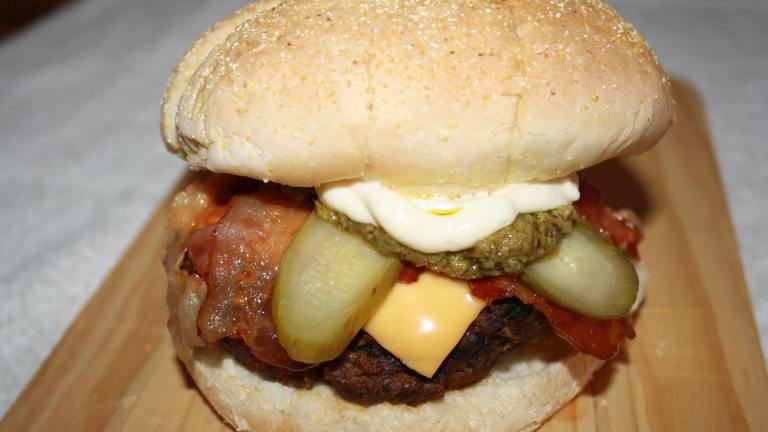 Man-Burgers (Half-Pound Hamburgers) created by queenbeatrice
