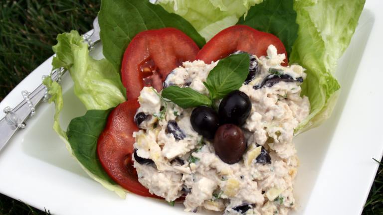 Artichoke and Ripe Olive Tuna Salad Created by Tinkerbell