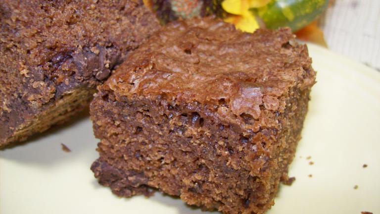 Chocolate Chip Brownies Created by Chef shapeweaver 