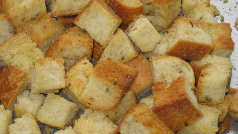 Homemade Croutons Created by Chef Sarita in Aust