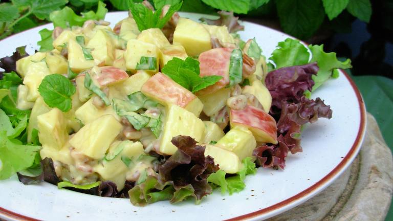 Apple Walnut Salad Created by French Tart