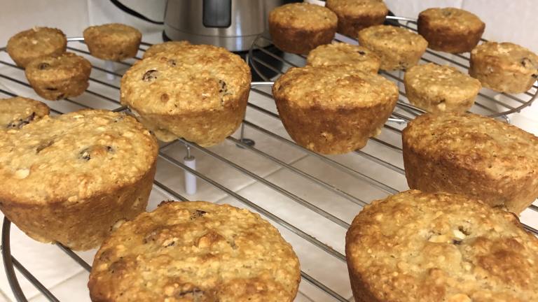 Cranberry Oatmeal Muffins Created by Dessert Rose