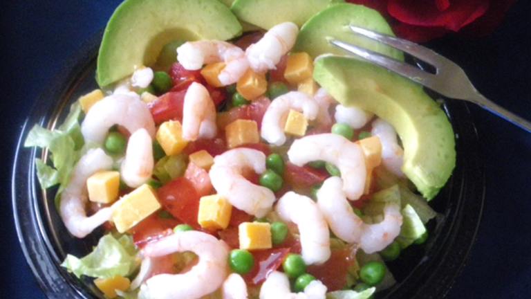 Shrimp Starter Salad Created by Bergy