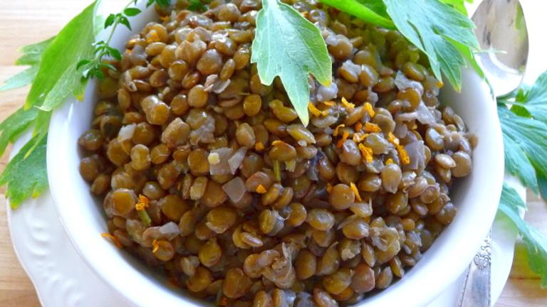 Lentils With Lovage Created by BecR2400