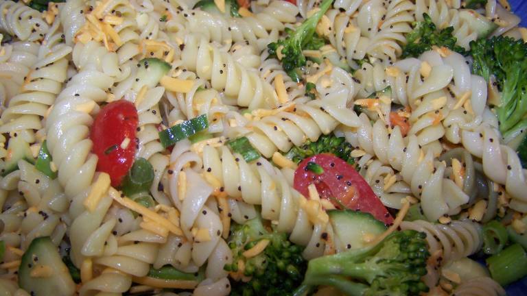 Pasta Salad With Poppy Seed Dressing Created by wicked cook 46