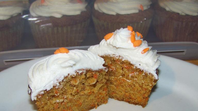 Carrot Cake Cupcakes Created by Mimi in Maine