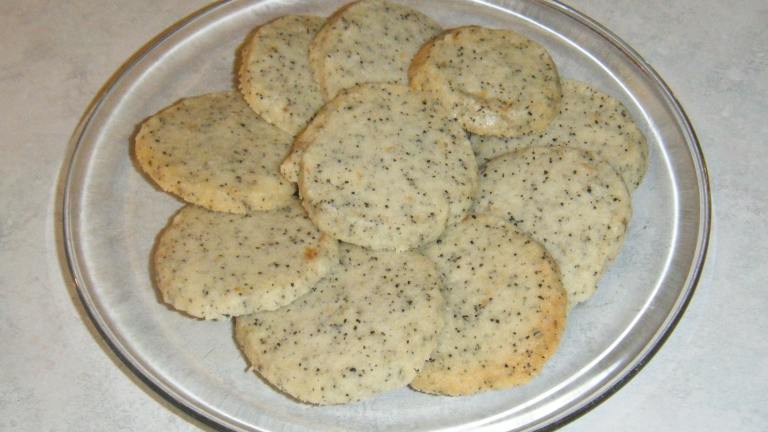 Earl Grey Shortbread Cookies Created by lotusflwr