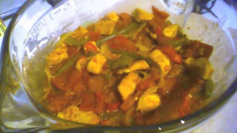 Low-Fat Chicken Curry Created by msmia