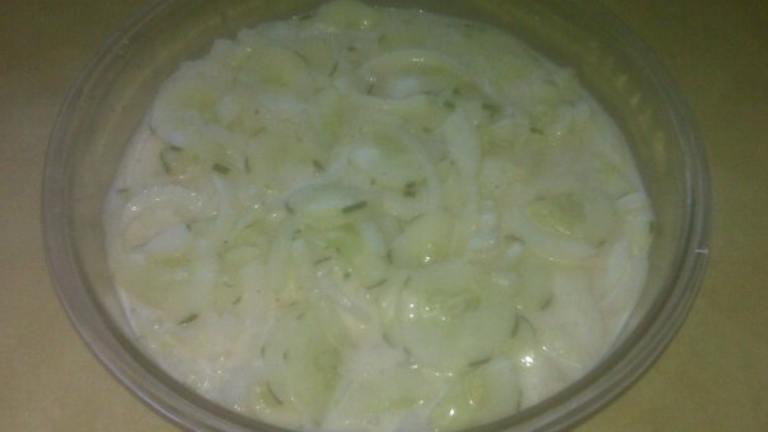 Creamed Cucumber Delight created by amydawn319