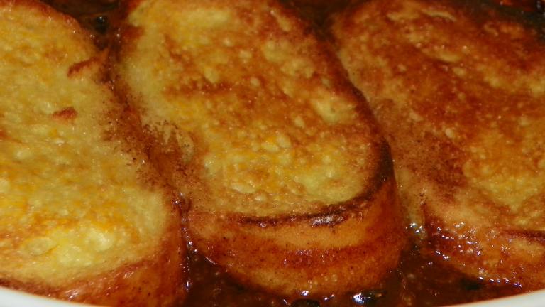 Honey-Orange Baked French Toast Created by Baby Kato