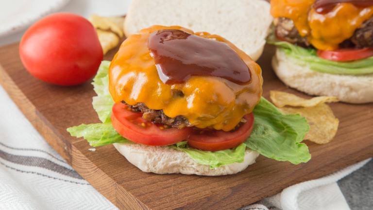 Barbecue Burgers Created by anniesnomsblog