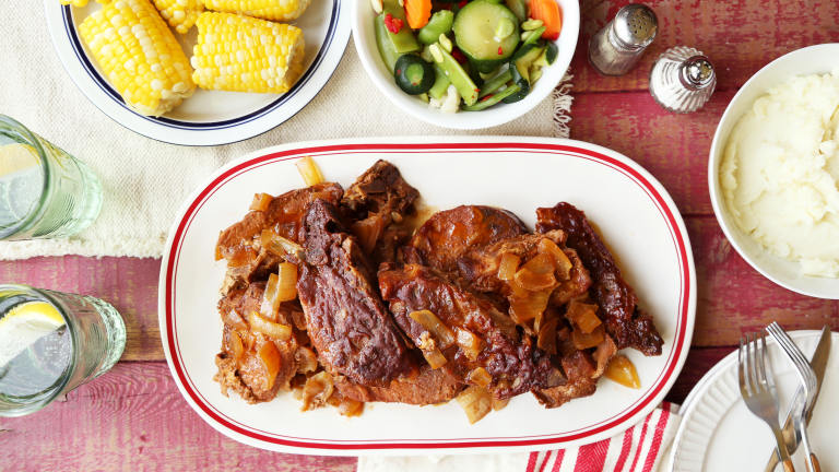 Easiest Tastiest Barbecue Country Style Ribs (Slow Cooker) Created by Jonathan Melendez 