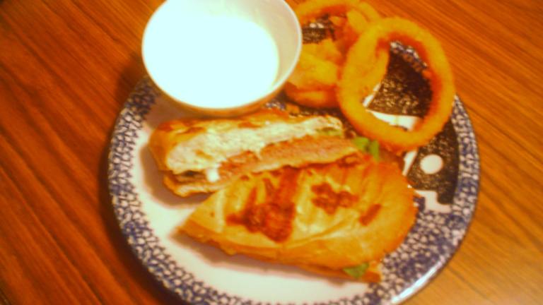 Roast Beef Panini With Horseradish Mayo created by CJAY8248