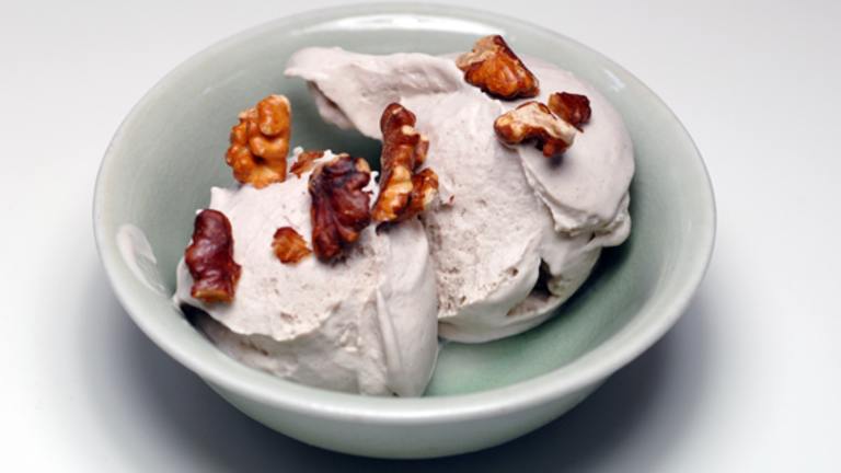 Roasted Banana Coconut Ice Cream created by Elanas Pantry