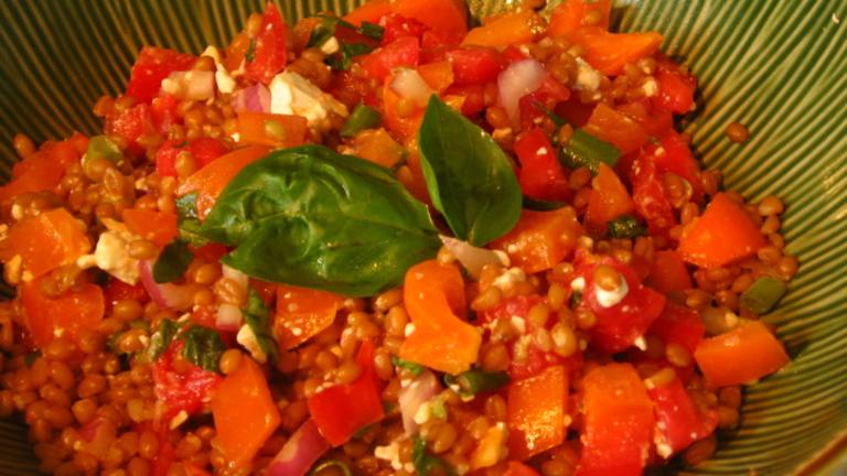 Hearty Mediterranean Salad Created by bellysmom