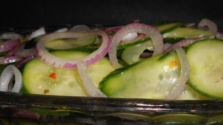 Super Easy: Cucumber Salad Created by Tisme