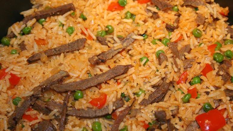 Hungarian Rice With Meat (Husos Rizs) Created by szabo5