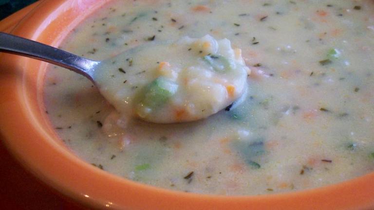 Mashed Potato Soup Created by Parsley
