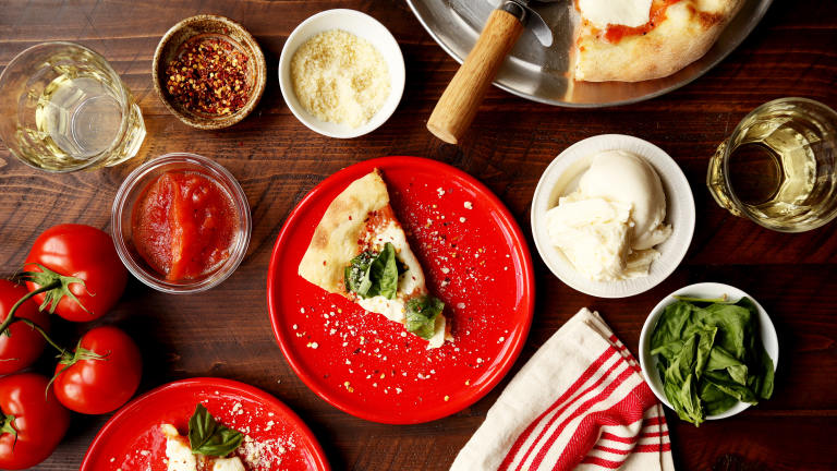 Jim Lahey’s No-Knead Pizza Margherita Created by Jonathan Melendez 