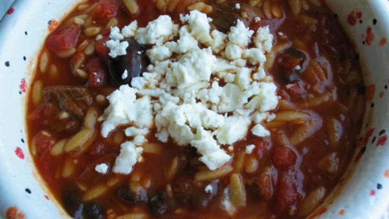 Beef and Orzo Soup created by flower7