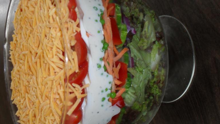 Layered Chef Salad Created by Alleyjazz