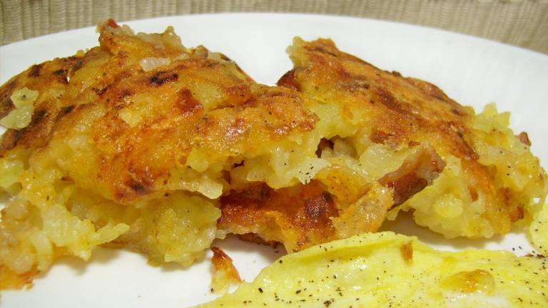 Crispy Homemade Hash Browns Created by Chef shapeweaver 