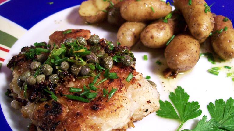 Snapper With Lemon, Capers and Baby Potatoes Created by Sharon123