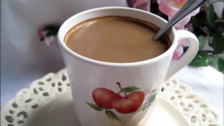 Vanilla Bean Infused Hot Chocolate created by Annacia