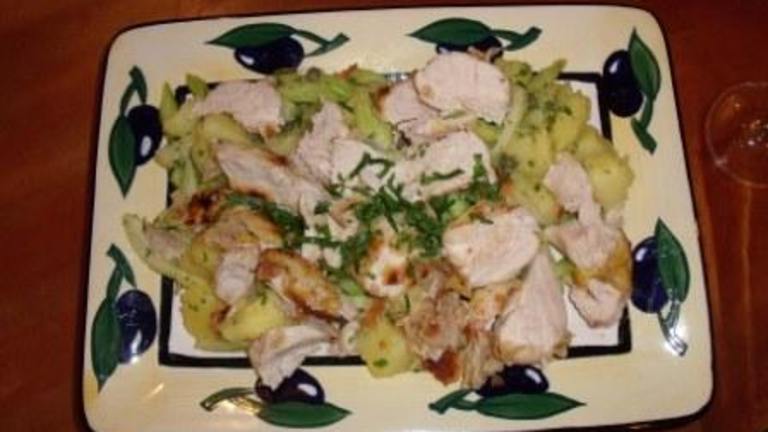 Chicken Salad Piccata Created by Kiwi Kathy