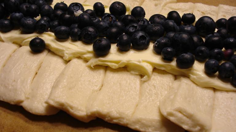 Blueberry Cream Cheese Braided Loaf Created by Kim D.