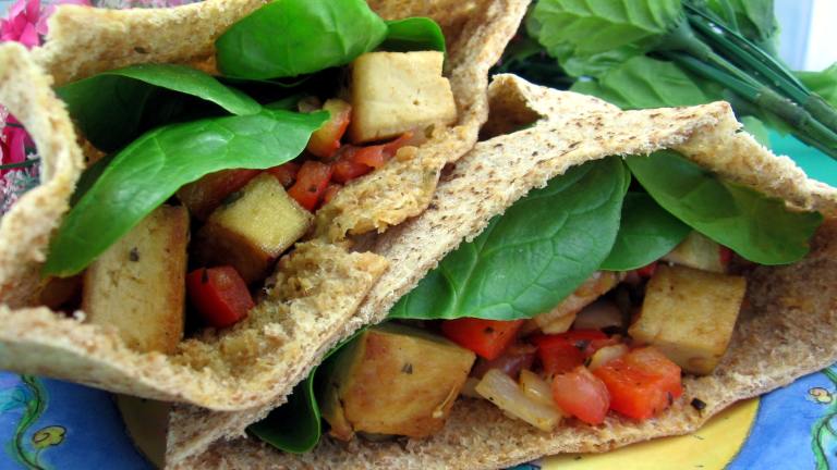 Asian Tofu Pitas Created by Dreamer in Ontario
