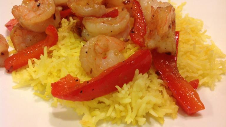 Spicy Three Pepper Shrimp Created by Dr. Jenny